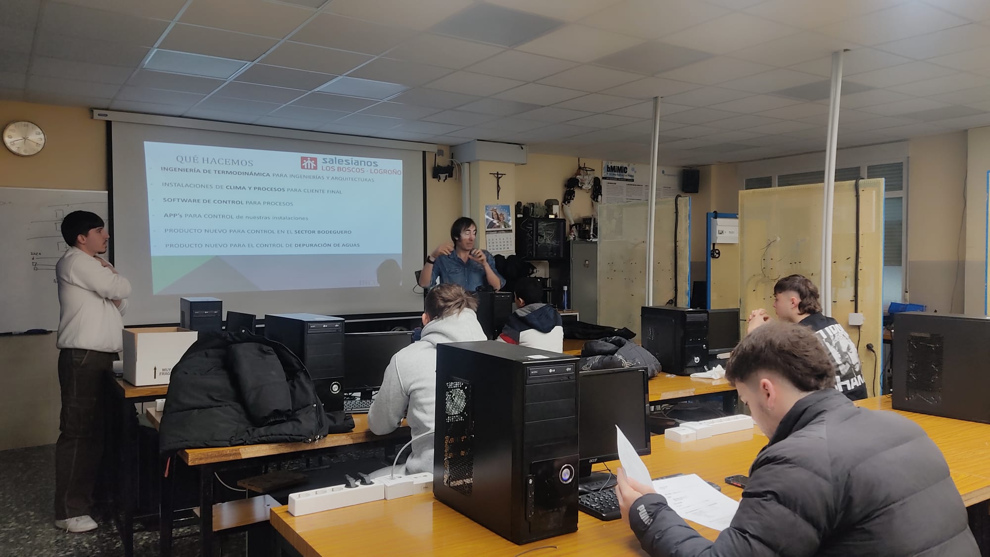 Salesianos Los Boscos inicia el proyecto VitiSensor con una formación en sensórica junto a INCONEF